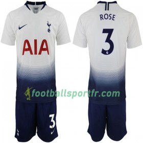 Tenue Tottenham Hotspur Rose 3 Enfant Domicile 2018-2019 Maillot de Foot